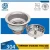 Import durable round shape drain stainless steel kitchen sink strainer from China