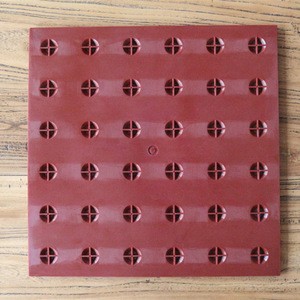 Durable tactile floor blind tactile paving tile