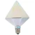 Import E27 LED 3D Light Bulbs smoot&sharp Diamond shape 85V-265V Creative RGB Filament Fireworks Light for Home Party from China