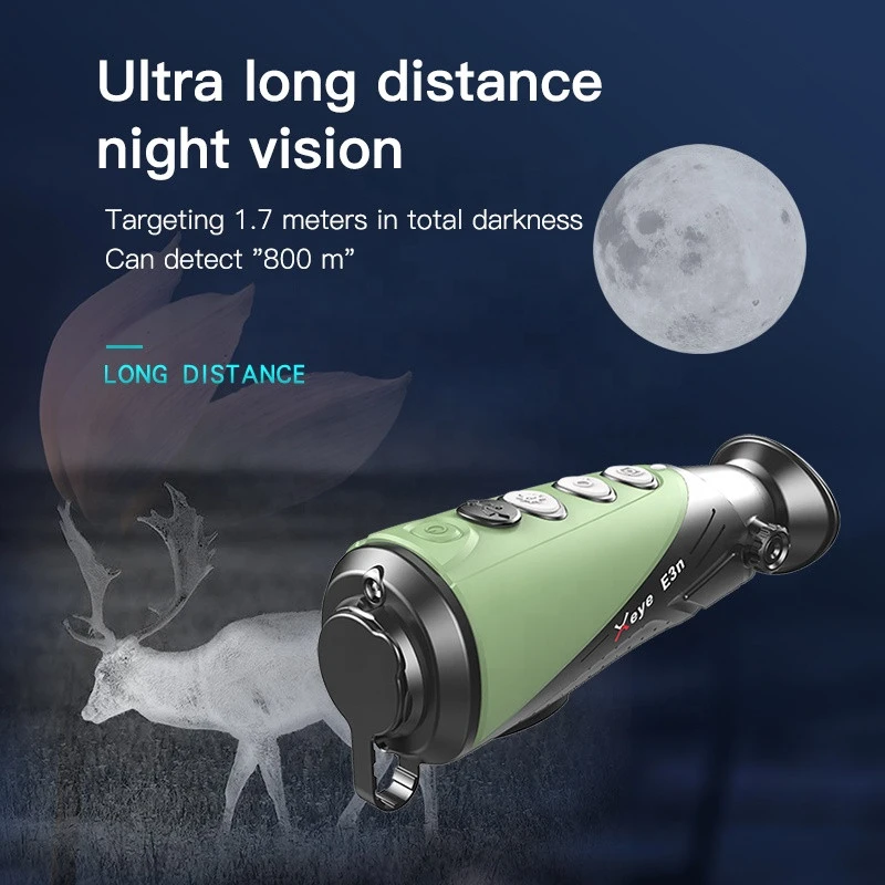 E3N infiray thermal scope outdoor mobile night vision devices thermal monocular thermal imaging camera
