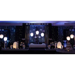 eastsun china newest product colorful led star curtain for wedding /big commercial/led star effect professional stage lighting