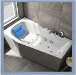 Eco-friendly bathroom showerbath anti slip natural bamboo floor mat