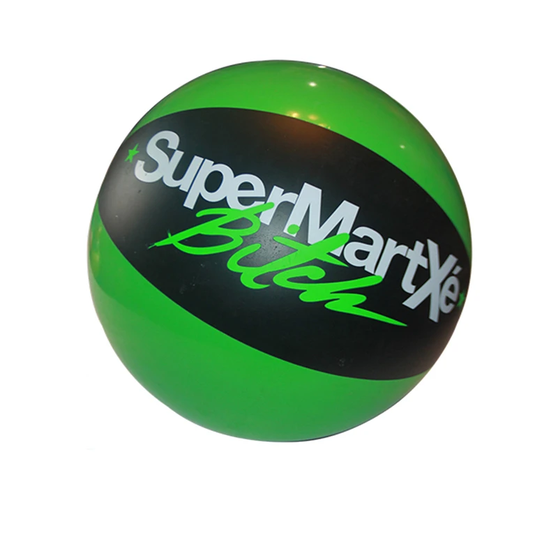 Eco-friendly Custom PVC  logo printed Inflatable Beach Ball