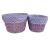 Import Eco-friendly Hand Woven Paper Rope imitation Wicker Home Storage Fruit Baskets with fabric liner from China