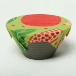 Eco-Friendly Reusable Food Wrap Extra Large Set  Bread Wrap, Button ,Premium Organic Beeswax Wraps