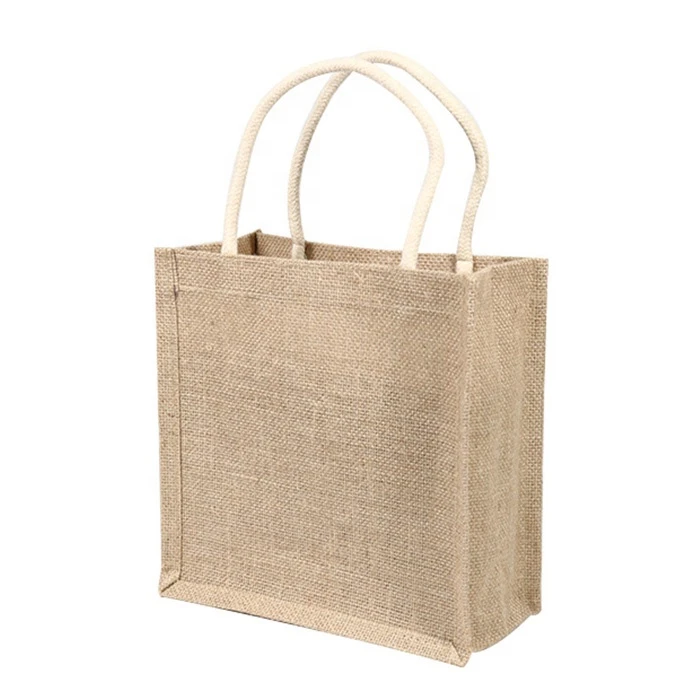 Eco Friendly Reusable Jute Shopping Bag Price Printed Logo