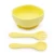 Import Eco-friendly reuseable  Heat Resistant Suction Silicone Baby Feeding Bowl with Spoon from China