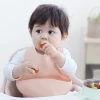 Eco-friendly Silicone Baby Bib Easy To Clean Silicone Baby Bib Wholesale Mix Colors Silicone Bib