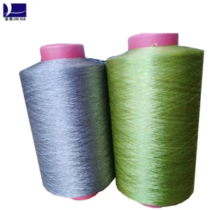 Eco-friendly t shirt blanket yarn Dyed high tenacity polyester yarn recycled polyester yarn