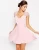 Import Ecoach 2016 Hotselling Wholesale Latest 100% Polyester Lace Mini Dress Short Prom Dress from China