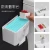Import Ecoco Luxury Punch-Free Wall Mounted Bathroom Facial Tissue Paper Box Cover Rectangular ABS Plastic Toilet Paper Towel Holder from China