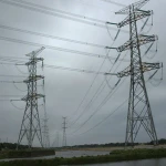 electrical equipment for tubular galvanized steel tower