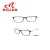 Import elegant and reasonable price    Acetate  glasses on acetate temple with metal part from China