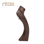 Elegant  PU Leather Necklace Busts  jewelry display stand mannequin