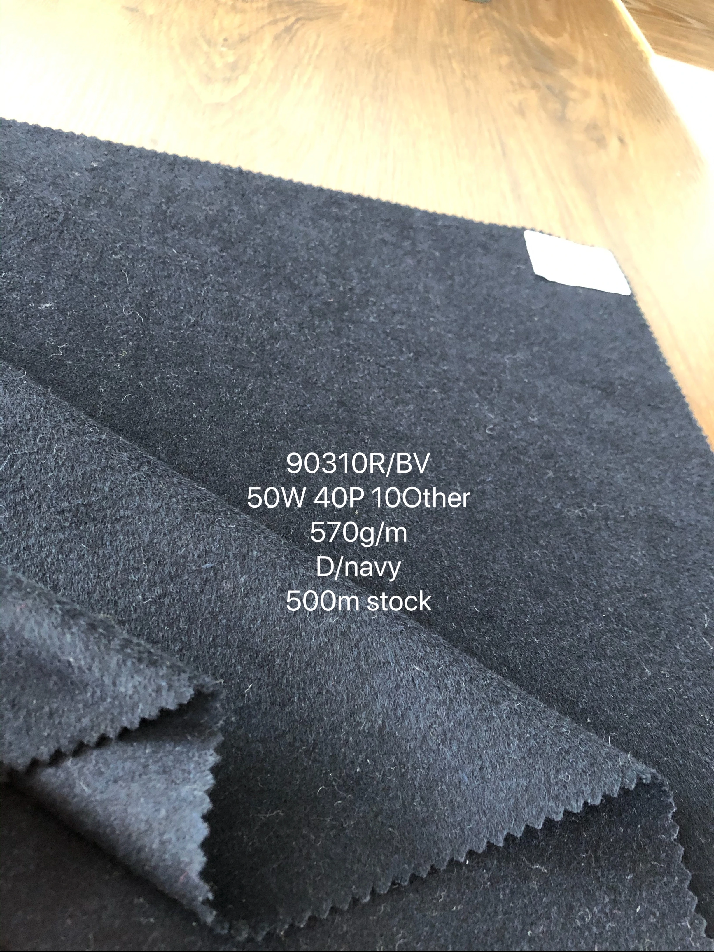 Elegant Style Tweed Acrylin Polyester Cotton Blending Fabric