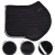 Import English Dressage Saddle Pads Black Color Box unique Quilt from Pakistan