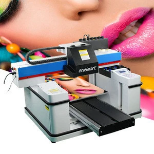 Erasmart A1 6090 Three Print Head XP600 Inkjet UV LED Printer Digital UV Printing Machine For Metal Acrylic