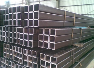 erw welded hot rolled black carbon rectangular hollow section square  steel pipe making