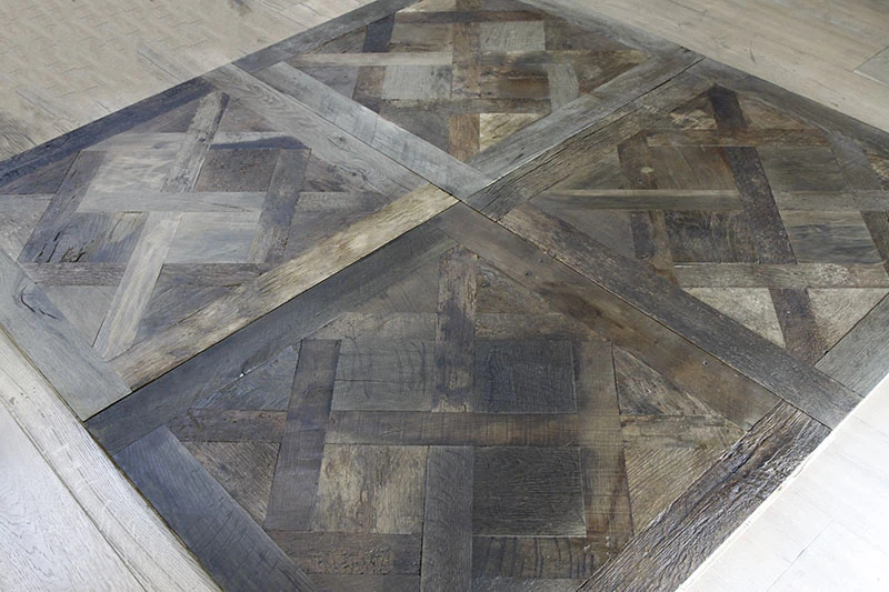 European Reclaim Oak  Handwork Versailles Old Engineered Wood Flooring