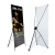 Exhibition Advertising Spider Roll Screen X Banner Stand Display