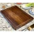 Import Extra Thick Walnut Wood Edge Grain Cutting Board Reversible Butcher Block Cheese Charcuterie Board from China