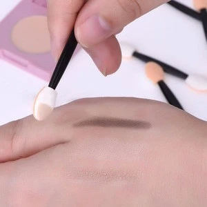 Eye shadow Sponge Brush Double-ended Eyeshadow Applicator Lip Brushes Set Beauty Makeup Tool Beauty Essentials