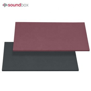 Fabric Wrapped Acoustic Noise Reduced Material Soundproof Material For Music Room