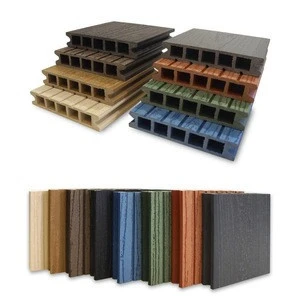 FactorDirect Supply Low Prices Waterproof & Anti-UV WPC Decking Composite Wood Co-Extrusion Hot Selling Floor Boards