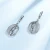 Import Factory custom cubic zirconia earrings latest jewerly necklace set 925 silver women from China