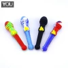 Factory direct sale silicone bee titanium nail pipe environmentally friendly silicone pipe