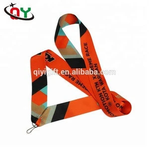 Factory directory wholesale fashion full colors sublimation custom college neck lanyard with key lanyards