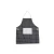 Import Factory hot sale kitchen printed  linen pocket apron from China