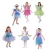 Import Factory Price Custom Children Princess Costume kids costume princess dresses costumes from China