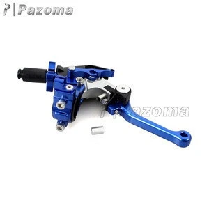 Factory Price Pazoma High Quality CNC Motorcycle Adjustable Extendable Folding Brake And Clutch Levers For Most Dirt Bike