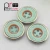Import Factory sale custom design 4 hole multicolor button plastic resin sewing button from China