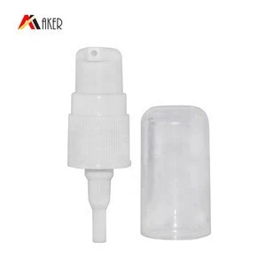 Factory Supply 18/410 PP Cosmetic Cream Lotion Pump Dispenser With Plastic Cover