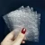 Factory Supply 24pcs/sheet Clear Double Side Adhesive Nail Tape Sticker Sticky Tape For Artificial Nail Tips