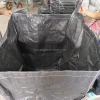 factory supply black FIBC jumbo big bag 90x90x100cm