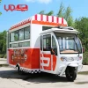 factory supply street food vehicle cart outdoor sweet churro tricycle price