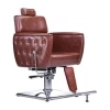 Factory Supplying Salon Chairs Equipment  Hair Cutting Salon Chairs With Leather Seat