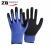 Import Factory top quality Red Nylon Crinkle Coated black latex gloves from China