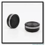 Factory wholesale 4pcs Aluminum 39 *17mm Black Audio AMP Speaker Feet Spikes PC Machine Mats Pads