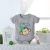 Import Factory wholesale baby clothes organic cotton short-sleeved baby rompers baby boys&#x27; rompers from China