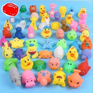 Factory wholesale baby water bath toy the baby animal toys more than 50 designs