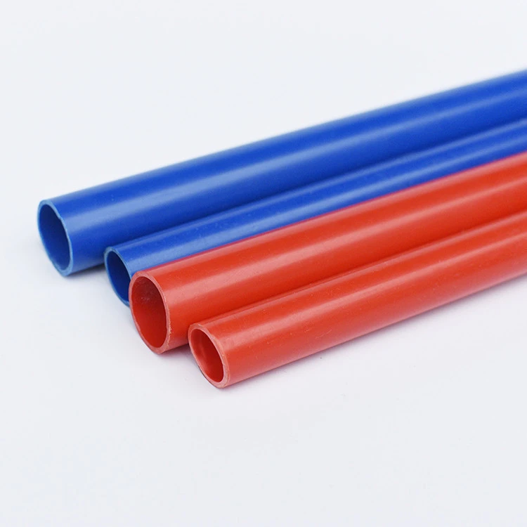 Factory wholesale wall electrical conduit cheap colored pvc pipe water system plastic pvc pipe