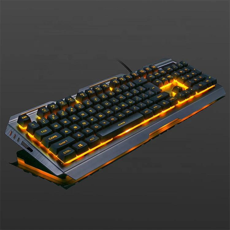 Factory Wholesale Wired Gaming Keyboard Mouse Set Combo With Mechanical Feeling 3 Backlight For Computer Laptop
