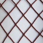 Fall Arrest Construction Safety Net Orange Plastic Warning Mesh Safety Net