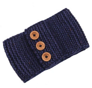 Fashion Ladies Braided Headband Winter Crochet Knit Women Headband Hair Accessories