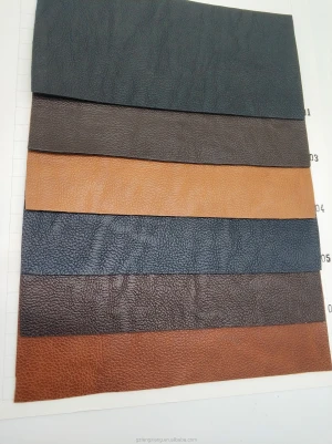 faux leather fabrics PU cuir motifembossed PU leather fabric for shoes