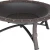 Import Fire Pit 35" high temperature antique bronze steel fire bowl with hammered lip Brushed painted steel legs from China